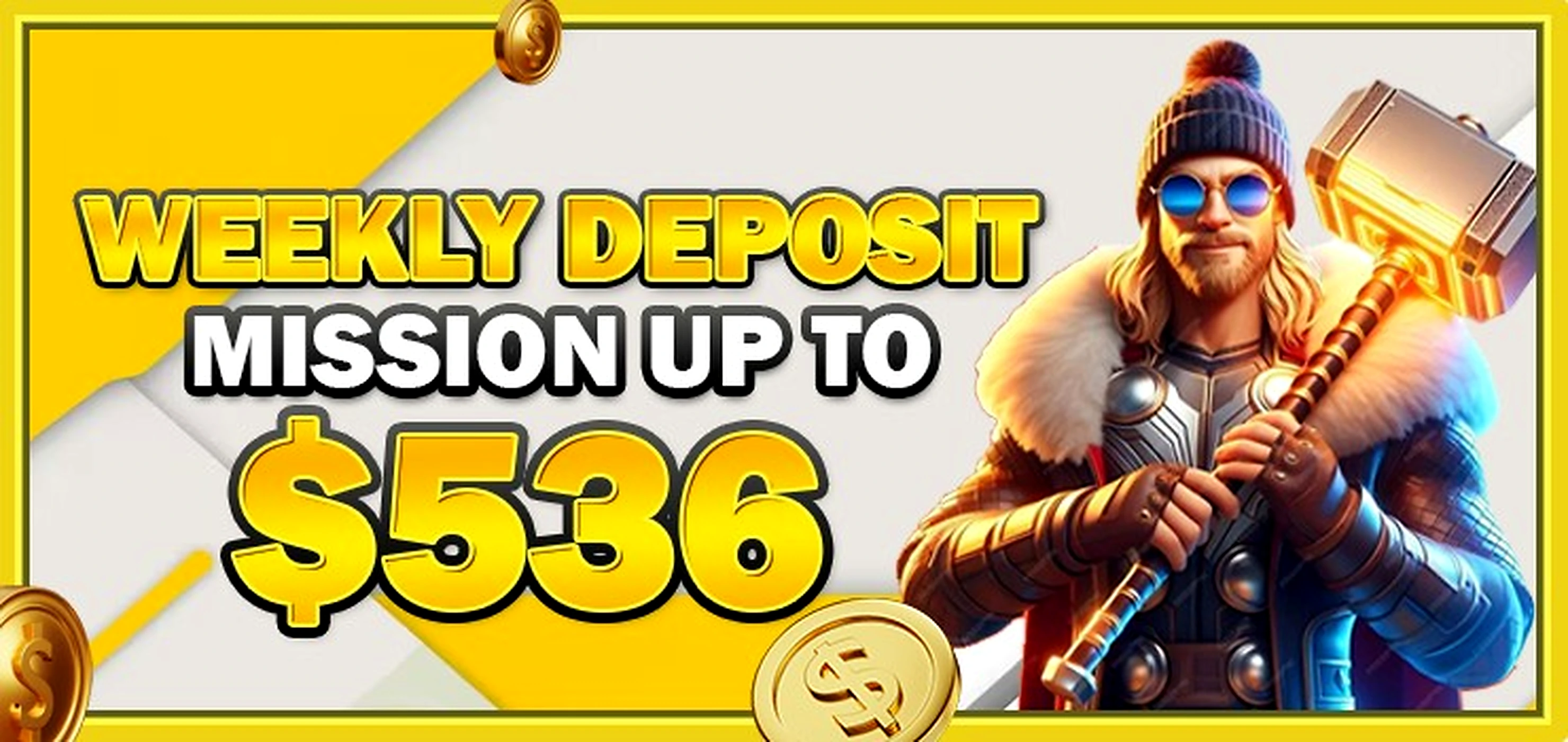 LIVEBET777 weekly deposit mission up to 536 promotion